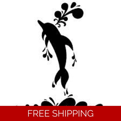 Dolphin Die Cut Vinyl Decal sticker Dolphin Die Cut Vinyl Decal sticker